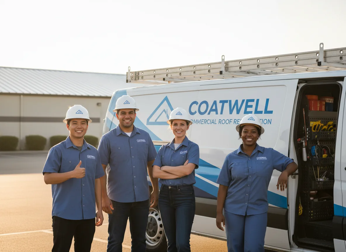 Commercial roof coating company in Dupont, CO